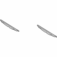 OEM 1987 Nissan Maxima Wiper Blade - 28890-VB005