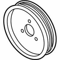 OEM 2006 BMW 550i Pulley - 32-42-1-439-232