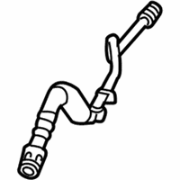 OEM 2008 BMW 535i Dynamic Drive Return Pipe - 32-41-6-774-466
