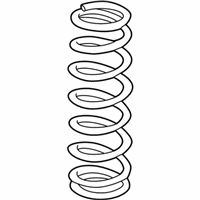 OEM 2000 Acura TL Spring, Rear (Showa) - 52441-S0K-A01