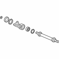 OEM 2008 Honda Fit Shaft Assembly, Half - 44500-SLN-L00