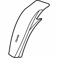 OEM 2006 Chevrolet Malibu Shield-Rear Wheelhouse Panel - 15285158