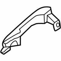 OEM 2019 Hyundai Santa Fe XL Rear Door Outside Handle, Right - 83661-B8010