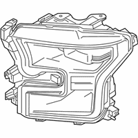 OEM Ford Composite Headlamp - HL3Z-13008-M