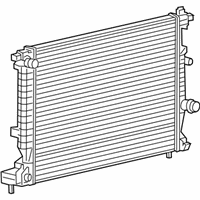 OEM 2015 Dodge Dart Radiator-Engine Cooling - 55111483AD