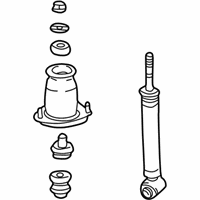 OEM 2004 Toyota Celica Strut - 48530-80079