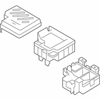 OEM Hyundai Santa Fe Engine Room Junction Box Assembly - 91950-2B710