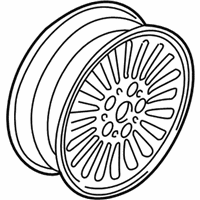OEM 1998 BMW 528i Light Alloy Rim - 36-11-1-092-209