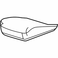 OEM 2010 Dodge Ram 3500 Seat Cushion Foam - 68050653AA