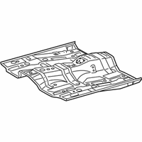 OEM Scion Front Floor Pan - 58111-20916