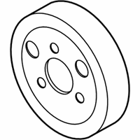 OEM 2022 Ford Bronco Sport Pulley - HJ5Z-8509-A