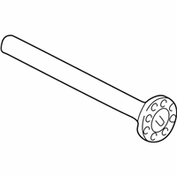 OEM 1999 GMC C3500 Rear Axle Drive Shaft - 26011162