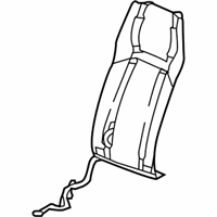 OEM 2018 Honda Civic Heater Set, Left Front Seat-Back - 81550-TBF-A01