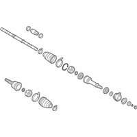 OEM 2021 Nissan Altima Shaft Front Drive - 39101-6CB0A