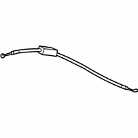OEM Honda Fit Cable, Rear Door Lock - 72633-TF0-000
