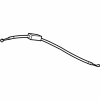 OEM 2009 Honda Fit Cable, Rear Door Lock - 72633-TF0-000