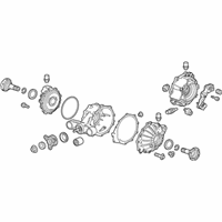 OEM 2014 Cadillac CTS Differential Assembly - 84173768