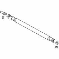 OEM 2018 Cadillac Escalade ESV Drive Shaft Assembly - 84546234