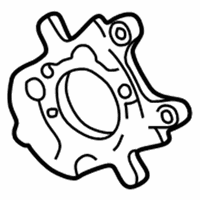 OEM Mercury Sable Brake Caliper Bracket - F7DZ2C101AA