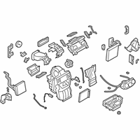 OEM Nissan Blower Assembly-Air Conditioner - 27210-ZW82A