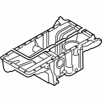 OEM 2005 BMW X5 Upper Oil Pan - 11-13-7-539-009