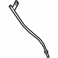 OEM BMW X5 Guide Tube, Bottom - 11-43-7-537-301