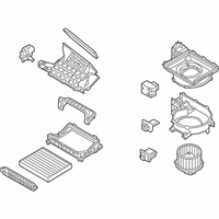 OEM 2022 Hyundai Accent Blower Unit - 97207-H9200
