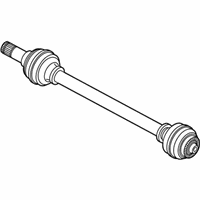 OEM 2018 BMW X3 Rear Left Cv Axle Assembly - 33-20-7-953-549