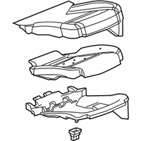 OEM Cadillac ELR Cushion Assembly - 22935207