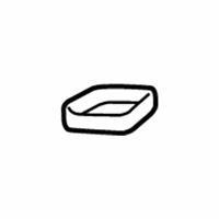 OEM 2020 Chevrolet Colorado Oil Pan Gasket - 12647329