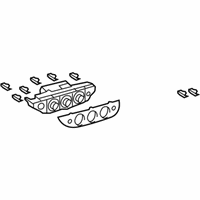 OEM Toyota Camry Dash Control Unit - 55902-06150