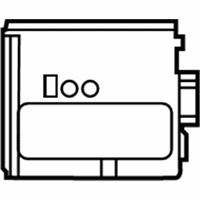 OEM 2007 Chrysler Crossfire Module-Alarm - 5102558AA