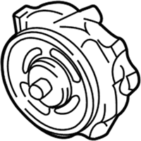 OEM Pontiac Aztek Water Pump Kit - 12371989
