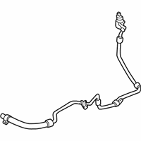 OEM 2000 Mercury Sable Lower Return Hose - F8DZ-3A713-AD