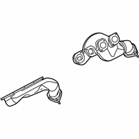 OEM 2005 BMW X5 Exhaust Manifold - 11-62-7-529-485