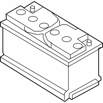 OEM 2018 BMW 530i xDrive Original Bmw Agm-Battery - 61-21-6-805-461