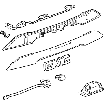 OEM 2019 GMC Acadia Applique - 84431662