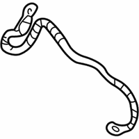 OEM 2002 Cadillac Escalade EXT Cable Asm, Auxiliary Battery Negative(46"Long) - 15321207