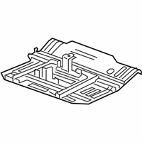 OEM 2017 Cadillac CT6 Rear Floor Pan - 84227734