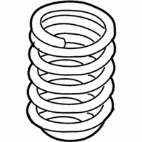 OEM 2015 BMW ActiveHybrid 3 Front Coil Spring - 31-33-6-851-922