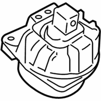 OEM BMW 535d Engine Mount - 22-11-6-777-371