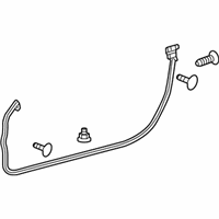 OEM Lexus IS350 Weatherstrip, Front Door, RH - 67861-53040