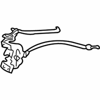 OEM 2002 Toyota Sienna Lock Assembly - 69370-08010