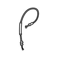 OEM 2020 Chevrolet Silverado 1500 Lock Cable - 23397317