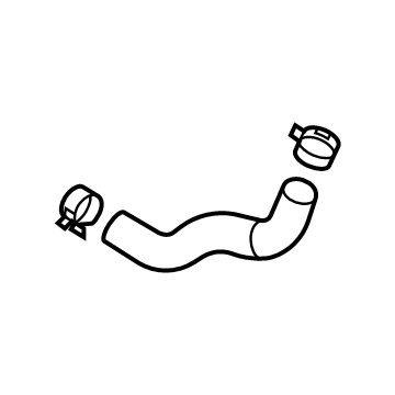 OEM 2022 Hyundai Kona Electric Hose Assembly-Heater Pipe - 25480-2J000