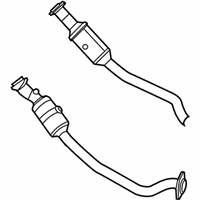 OEM Jeep Exhaust Catalytic Converter - 68414796AA