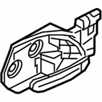 OEM Honda Ridgeline Handle Assembly, Passenger Side Inside (Wisteria Light Gray) - 72120-TG7-A01ZC