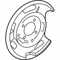 OEM 2012 Lexus IS F Plate Sub-Assy, Parking Brake, LH - 46504-30241