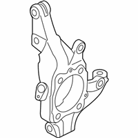 OEM Hyundai Santa Fe XL Knuckle-Front Axle, RH - 51716-2W500