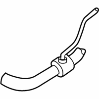 OEM 2000 Ford Ranger Lower Hose - JL5Z-8286-B